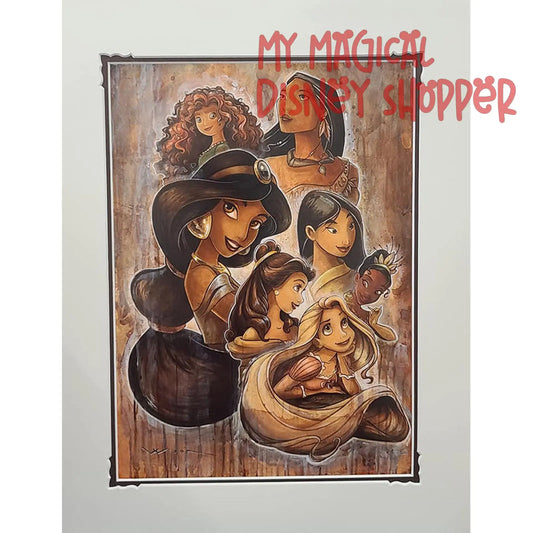 Forever Princess – Disney Artist Print by Darren Wilson (14 x 18) 👑✨🎨