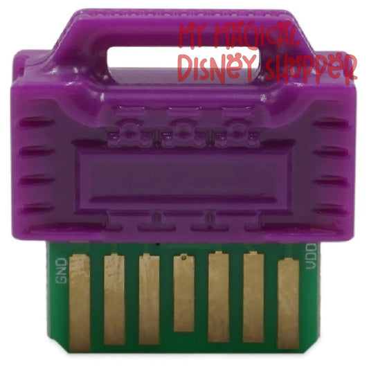 Disney Astromech Personality Chip - Star Wars Galaxy's Edge Droid Depot - Smuggler - Purple