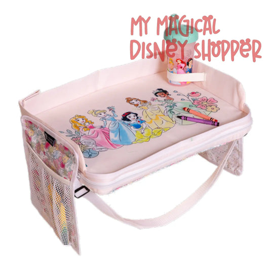 Disney Baby 3-IN-1 Travel Tray and Tablet Holder, Princess