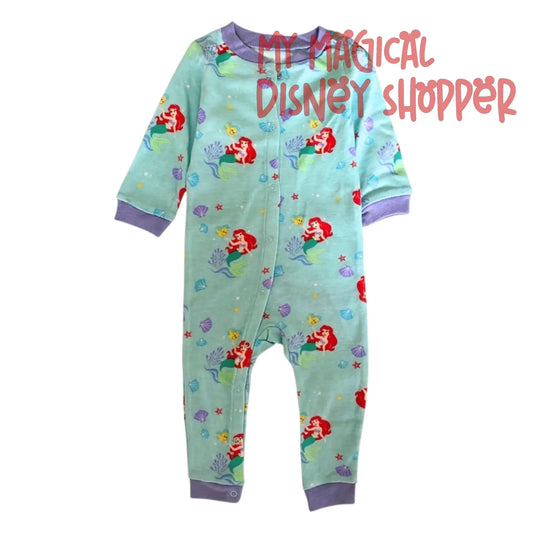 Disney Baby The Little Mermaid Onesie - Infant Size 0/3M