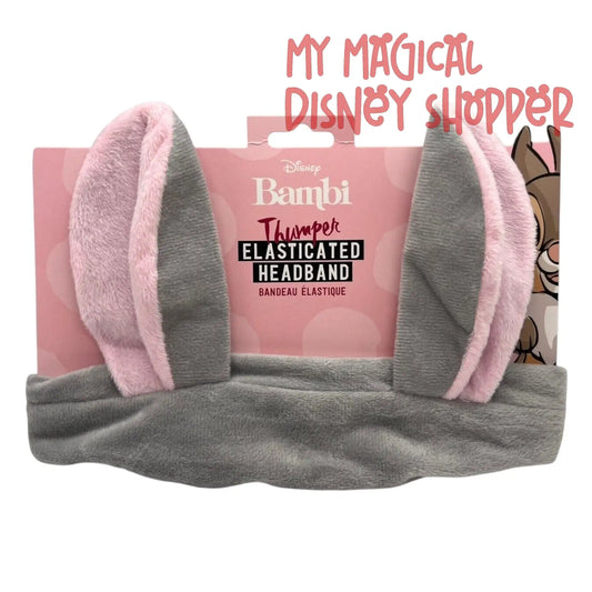Disney Thumper Spa Headband – Bambi Plush Elastic Skincare Headband 🐰✨