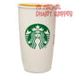 Disney California Adventure Starbucks Ceramic Travel Tumbler