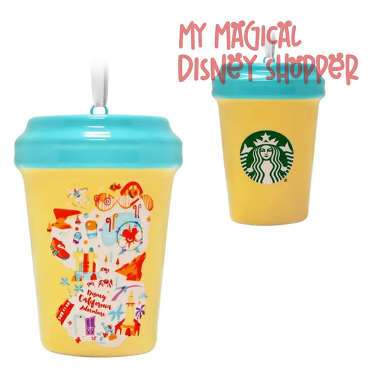 Disney California Adventure Starbucks Cup Ornament