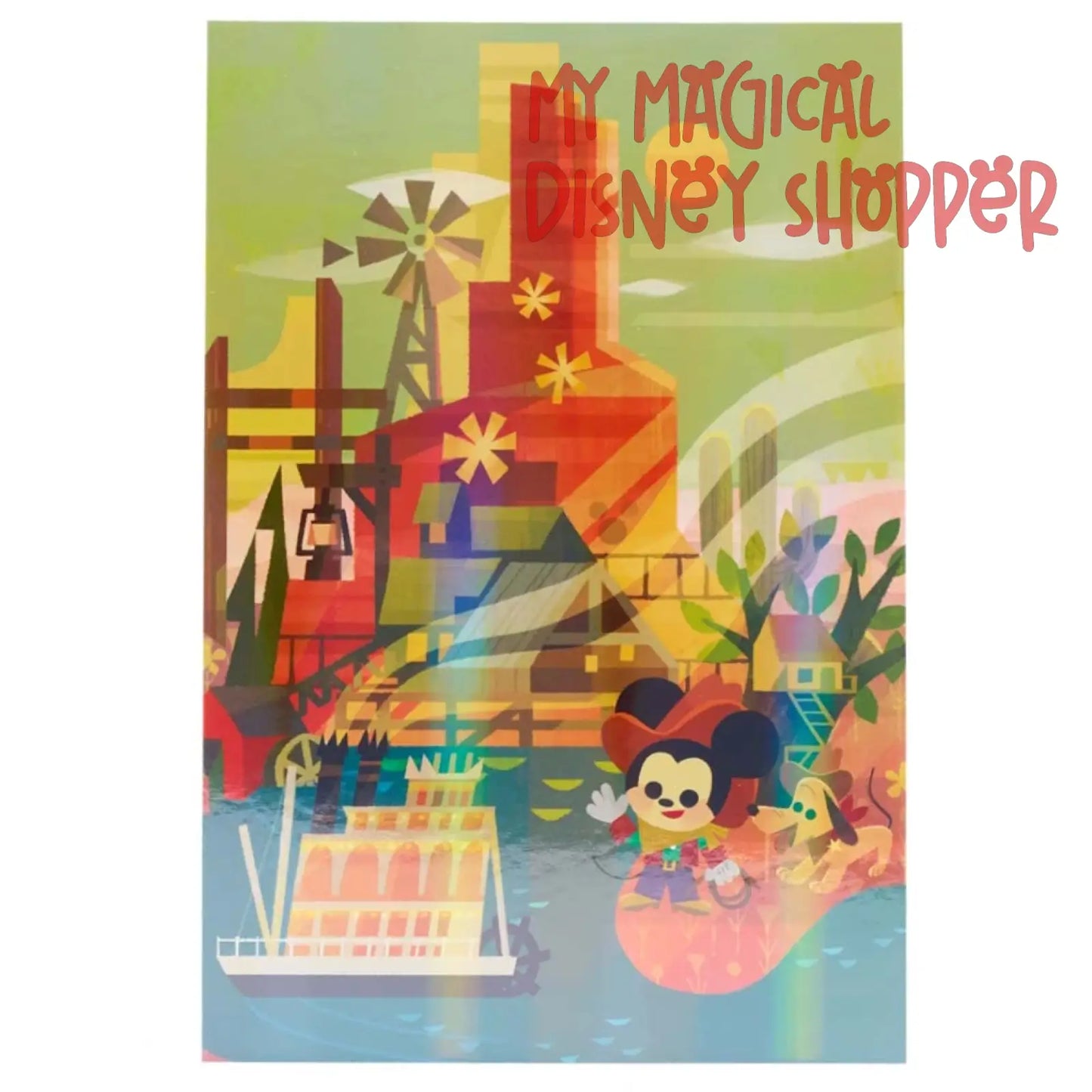 Disney Card Set - Disney Parks By Joey Chou