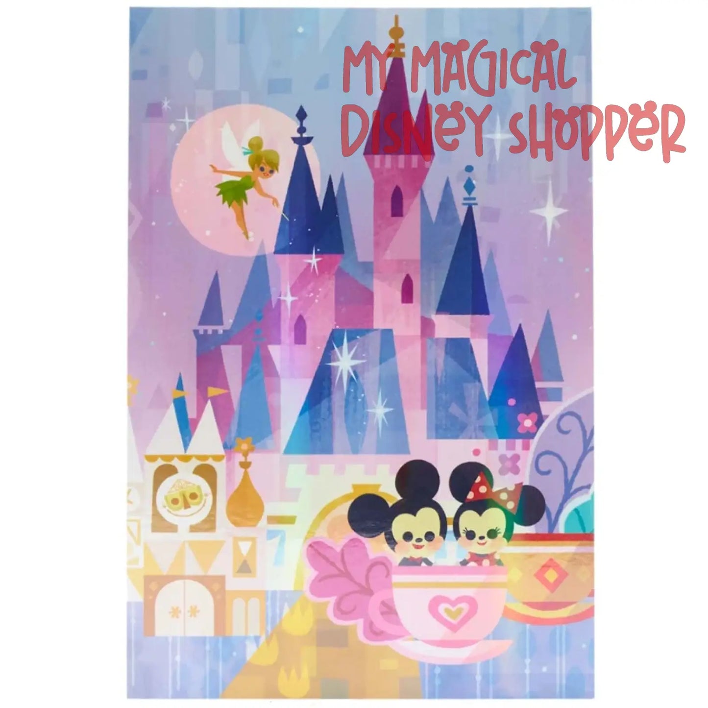 Disney Card Set - Disney Parks By Joey Chou
