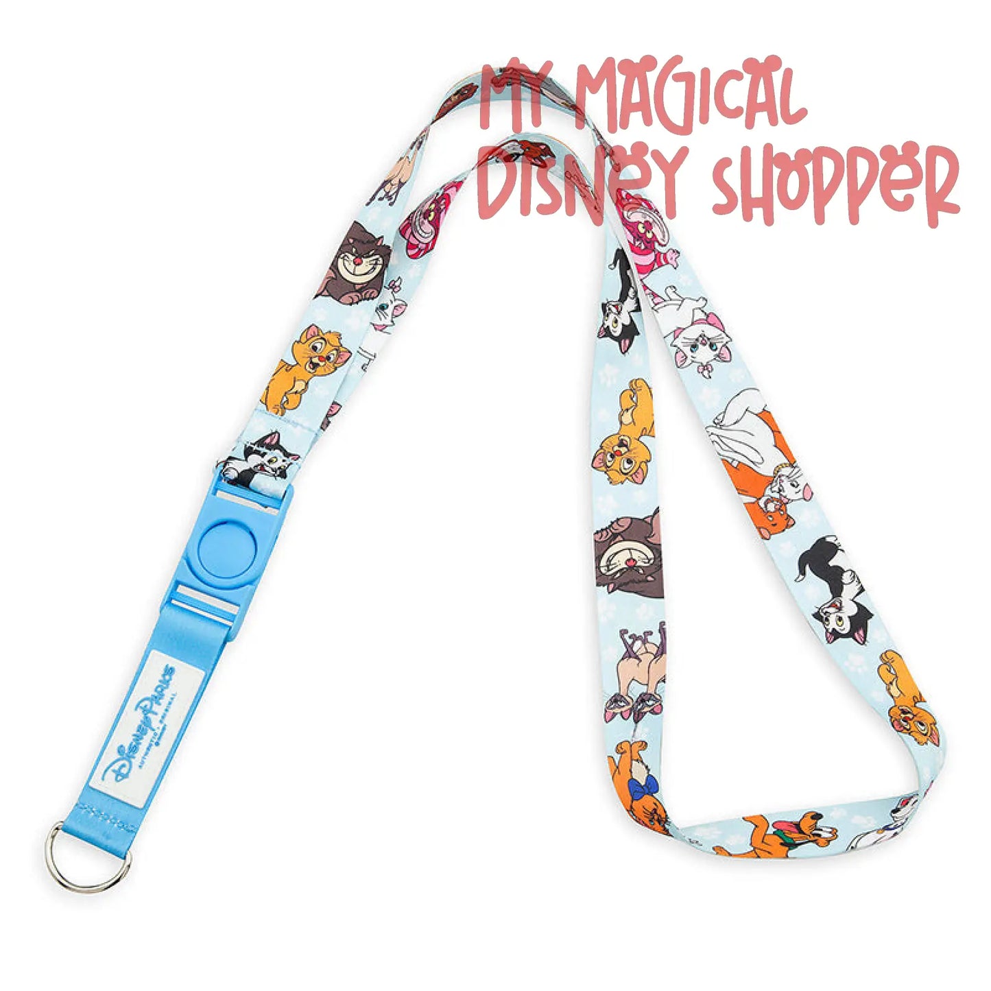 Disney Cats & Dogs Reversible Pin Trading Lanyard