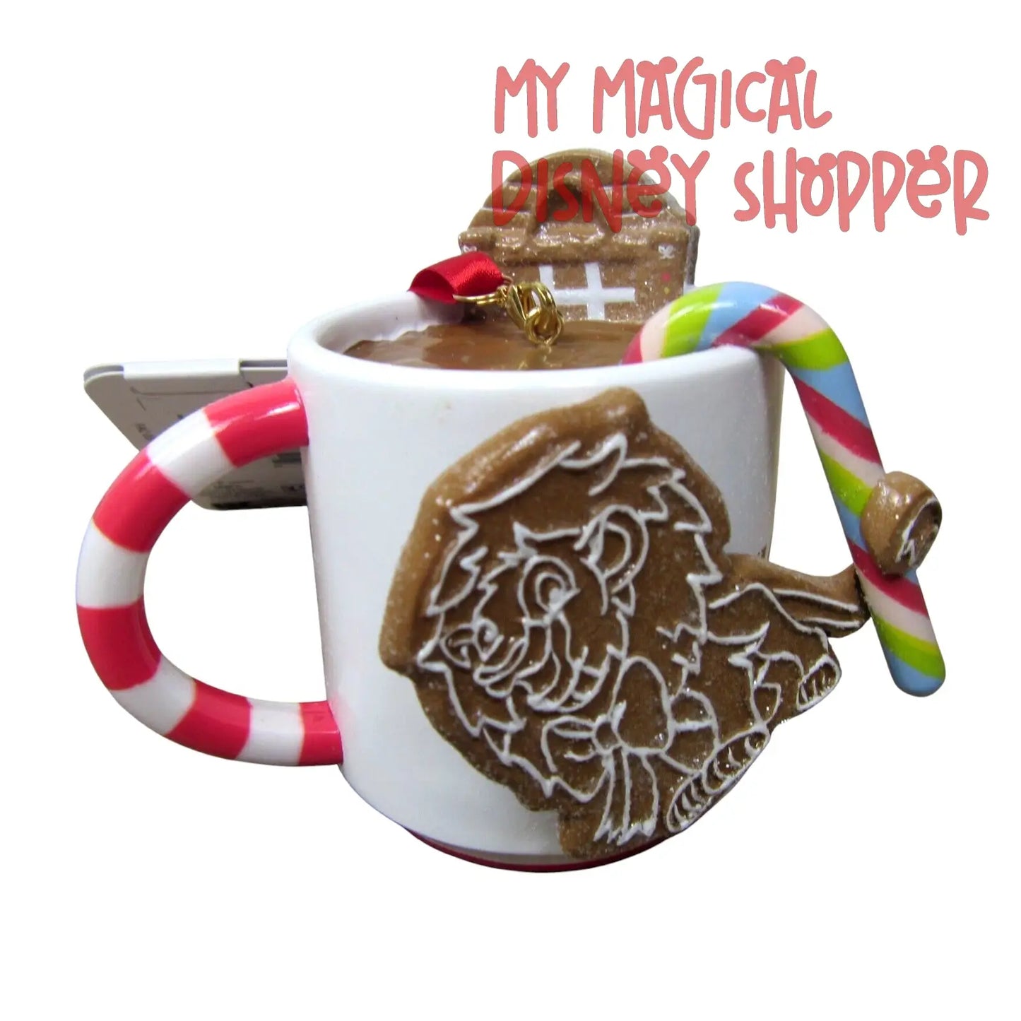 Animal Kingdom Lodge Gingerbread Mug Disney Christmas Ornament