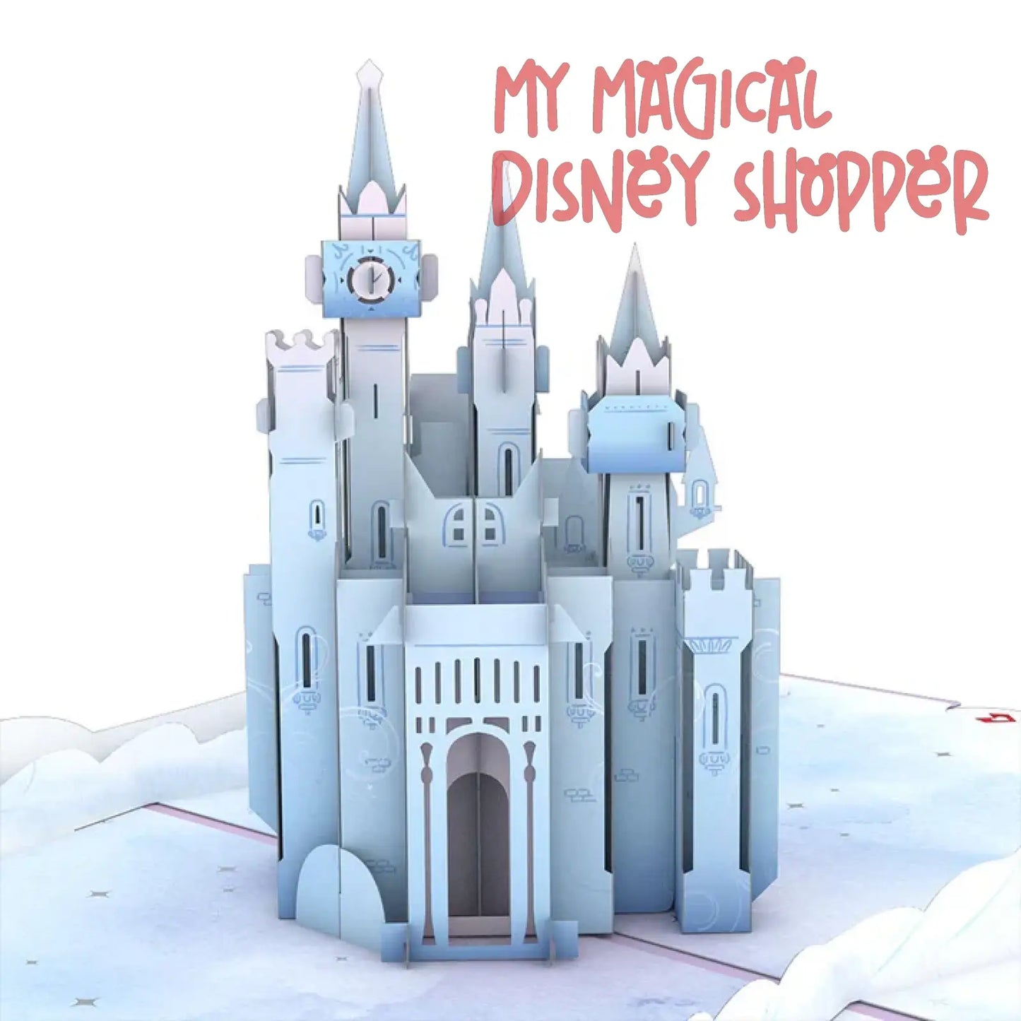 Disney Cinderella's Castle Pop-Up Card