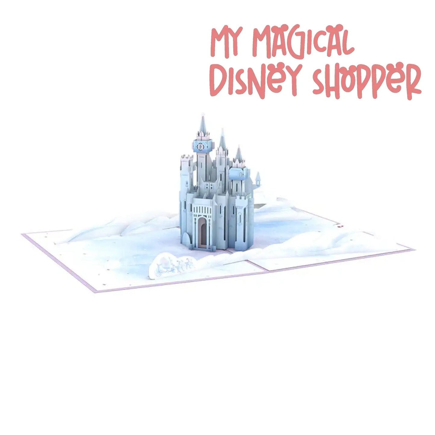 Disney Cinderella's Castle Pop-Up Card