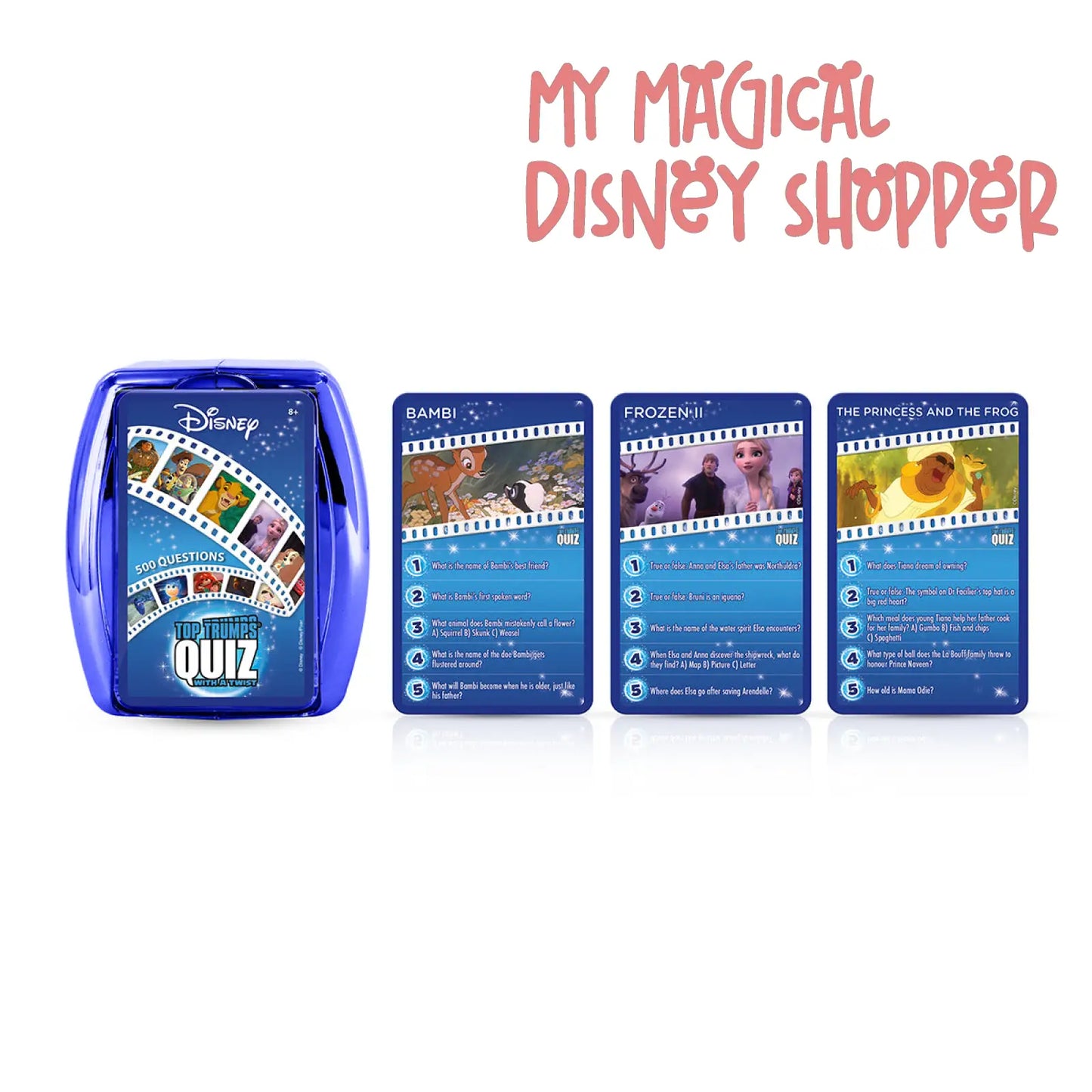 Disney Classic Top Trumps Quiz Game