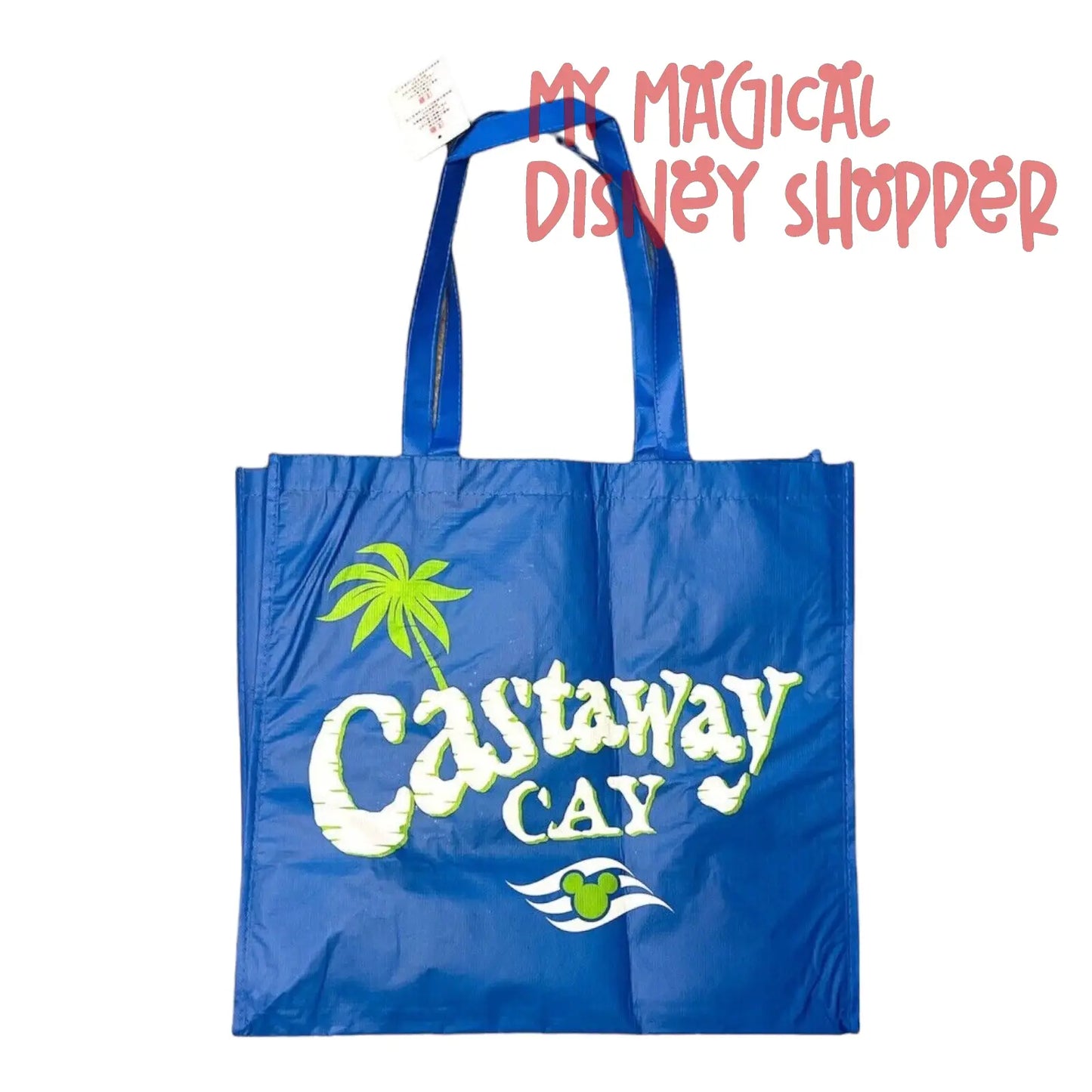 Disney Cruise Line Castaway Cay Reusable Bag - Medium - Gently Used - As Is