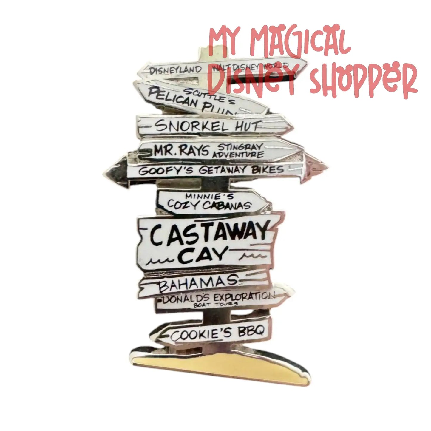 Disney Cruise Line Directional Sign Pin