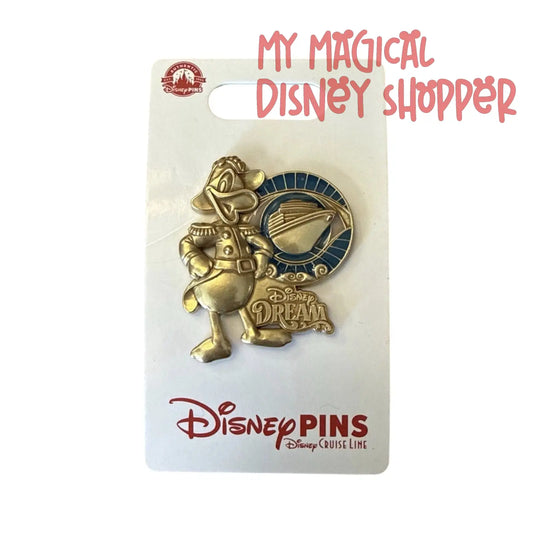 Disney Cruise Line Disney Dream Donald Atrium Statue Pin