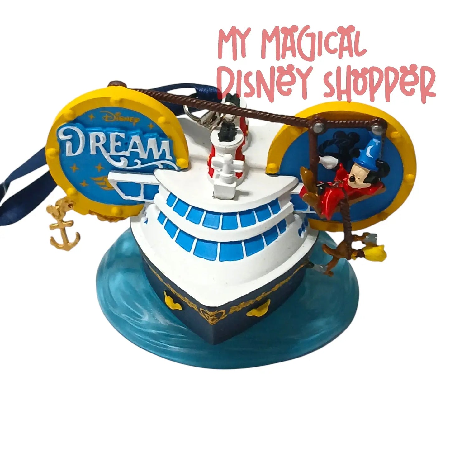 Disney Cruise Line Dream Ear Hat Ornament 🚢🎄🐭