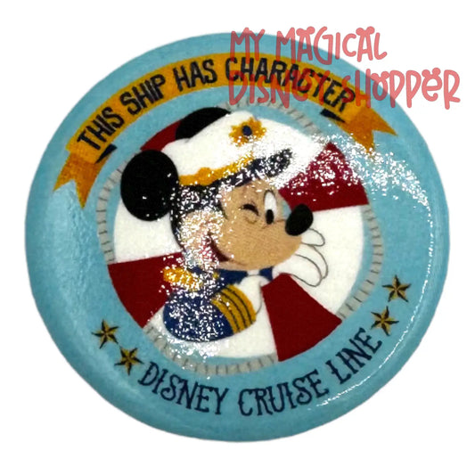Disney Cruise Line This Ship Has Character Button