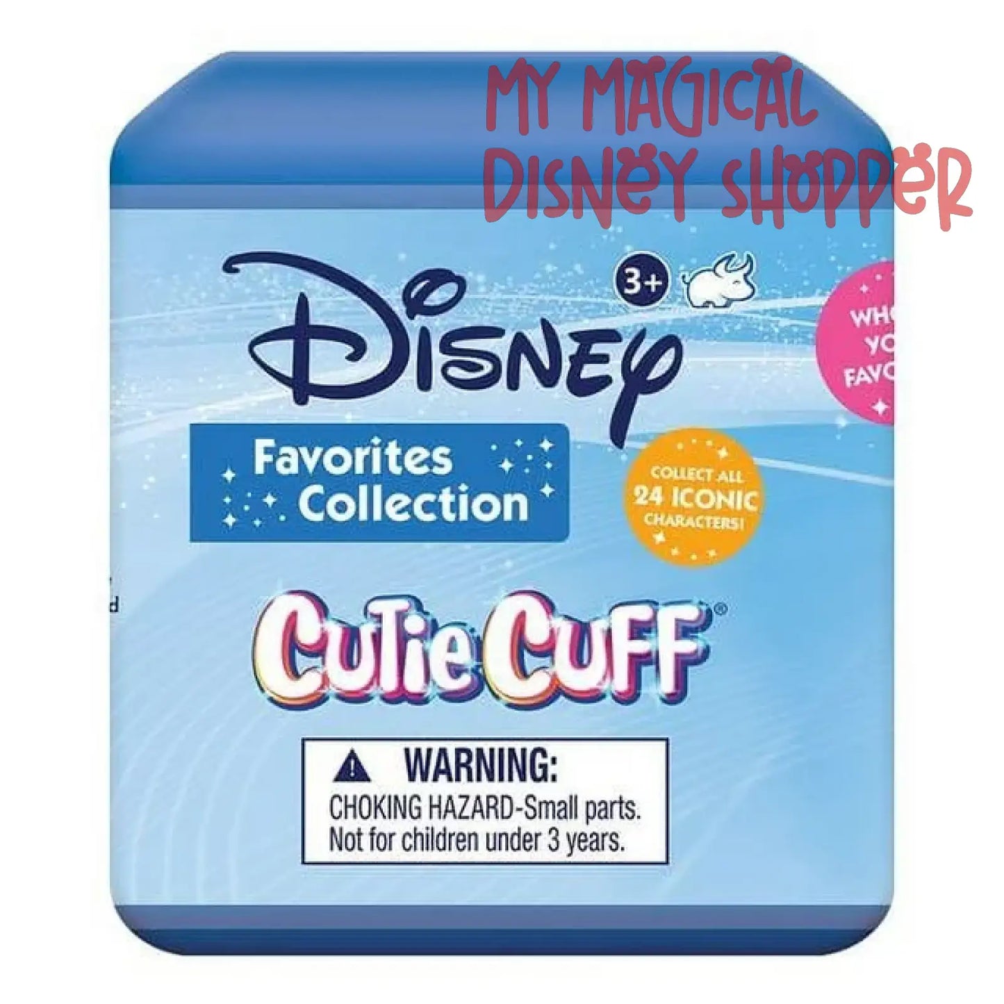 Disney Cutie Cuff Series 1 – 3 Blind Mystery Box Snap Bracelets ✨🎀🐭