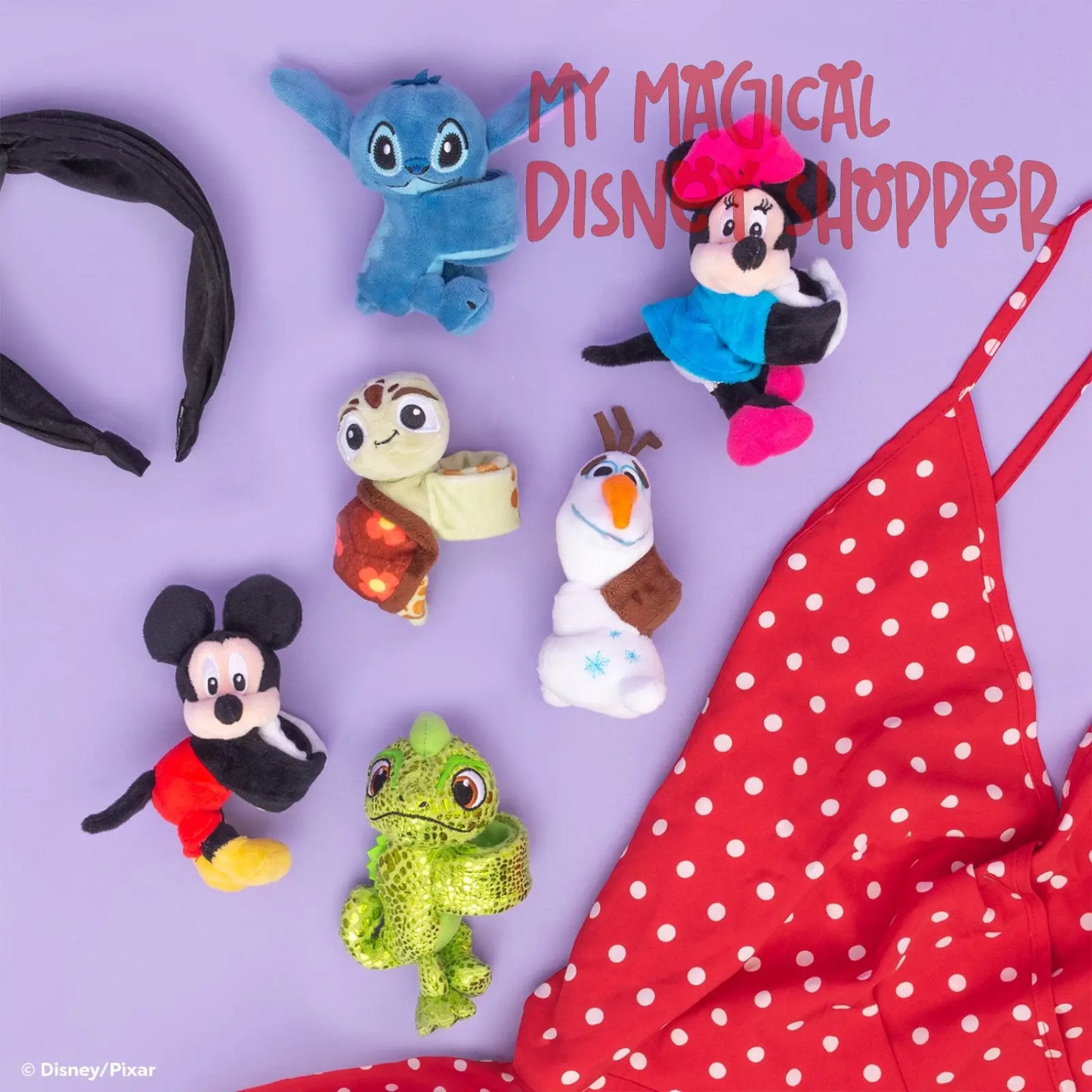 Disney Cutie Cuff Series 1 And 2 Blind Mystery Box Snap Bracelet