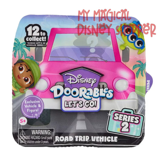 Disney Doorables Let's Go! Road Trip Vehicle