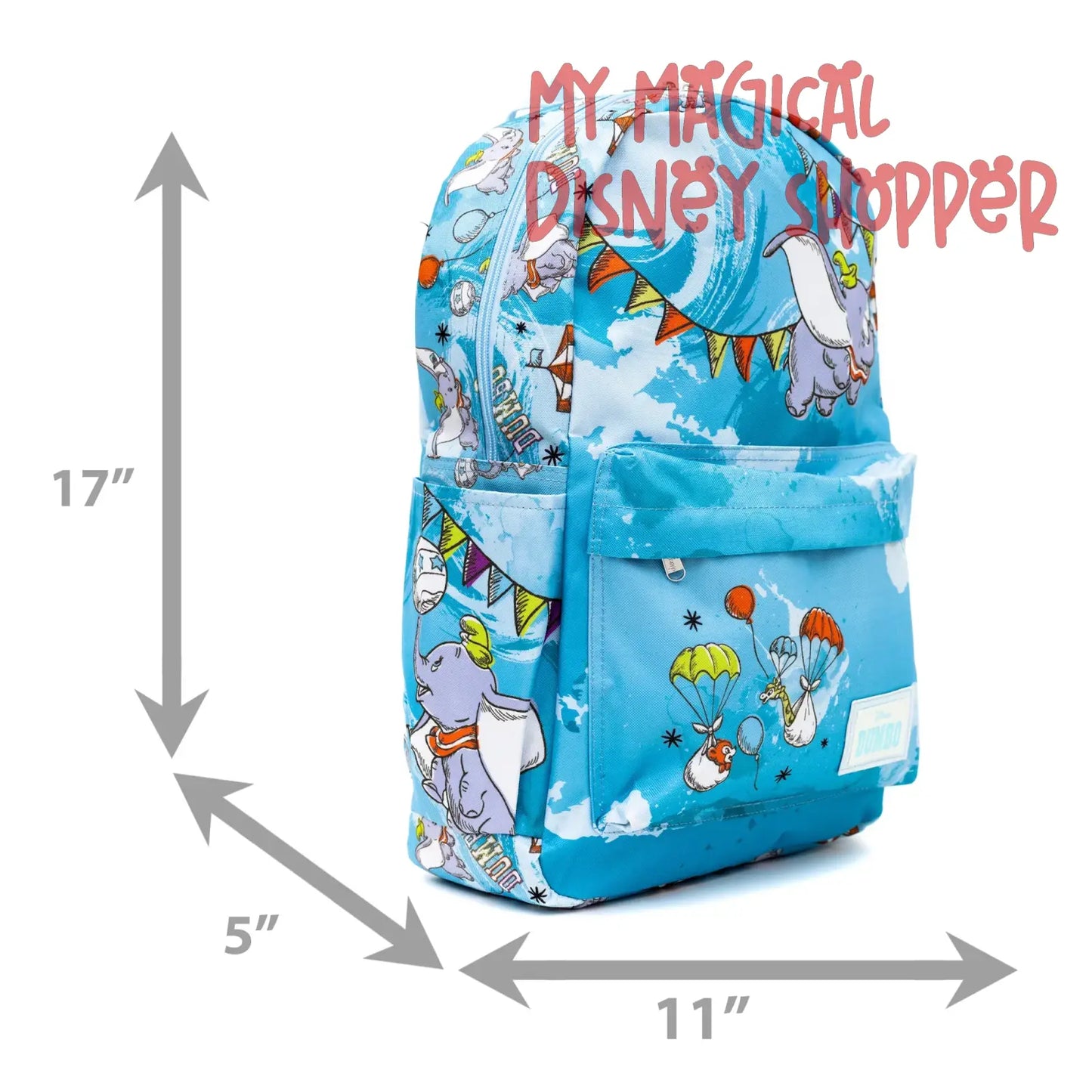 Disney Dumbo 17" Full Size Nylon Backpack