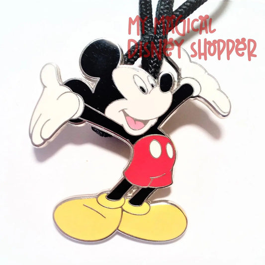 Disney Employee Center Mickey Mouse Bolo Lanyard