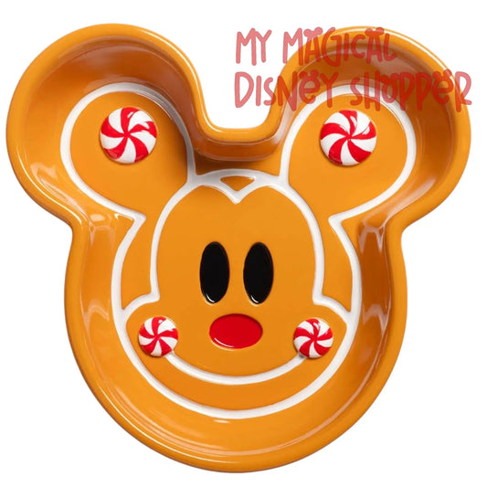 Disney Gingerbread Mickey Mouse Soap Dish