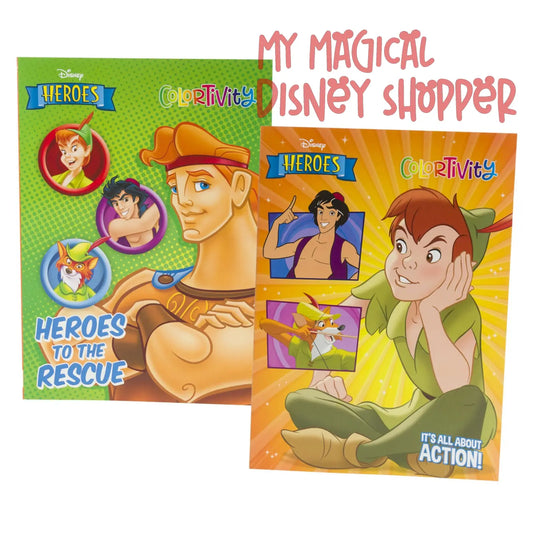 Disney Heroes Coloring Book
