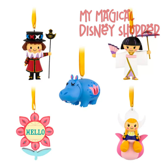 Disney it's a small world Ornament Set