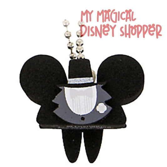 Mickey Mouse Groom Disney Keychain - Foam Ear Hat Series