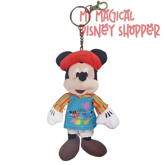 Disney Keychain - Riviera Resort Artist Mickey Plush