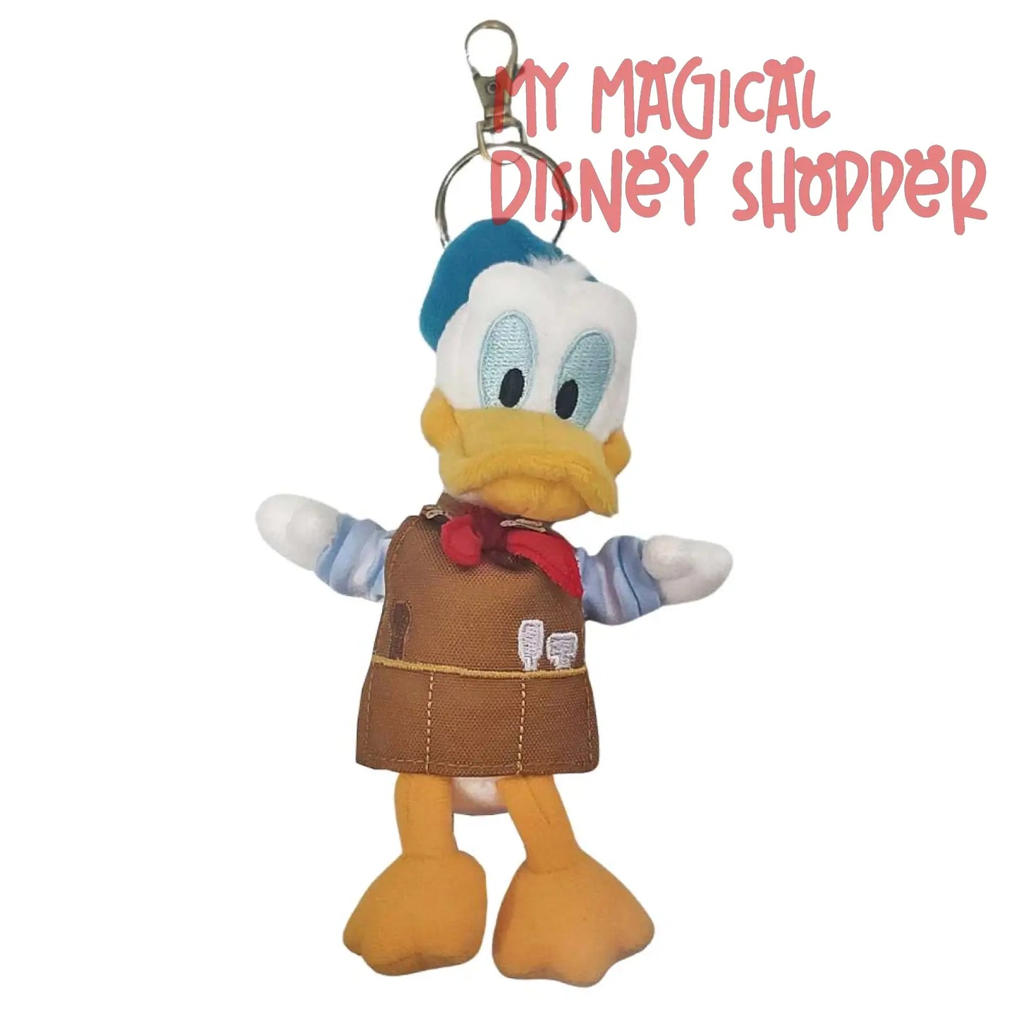 Riviera Resort Sculptor Donald Duck Disney Keychain