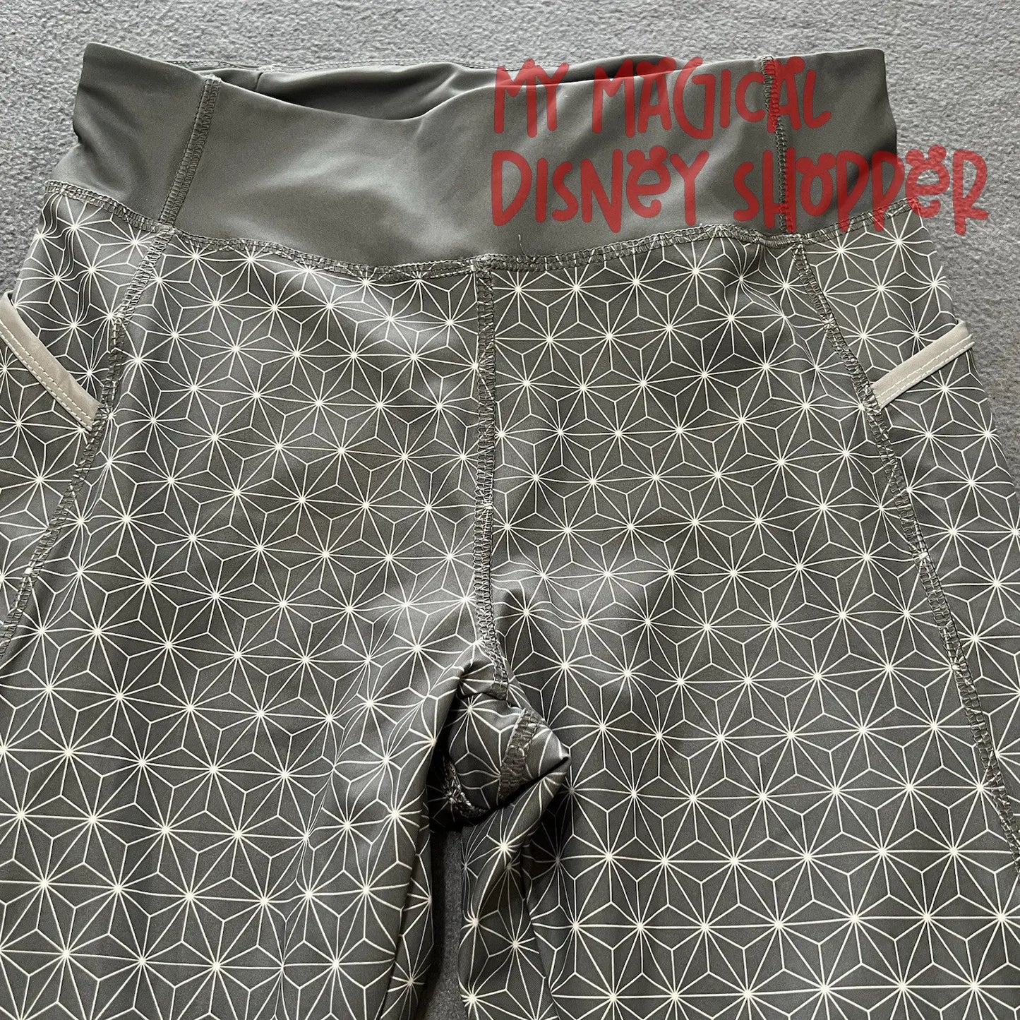 Disney Leggings 2024 Wine Dine Half Marathon Weekend Epcot Spaceship Earth