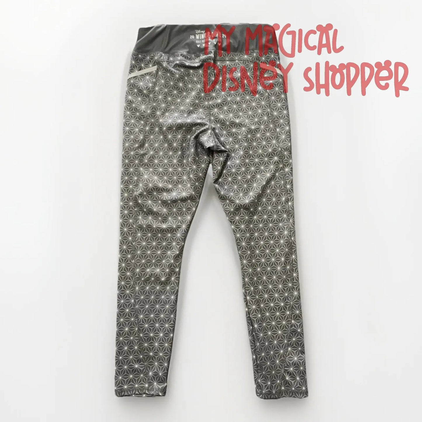 Disney Leggings 2024 Wine Dine Half Marathon Weekend Epcot Spaceship Earth