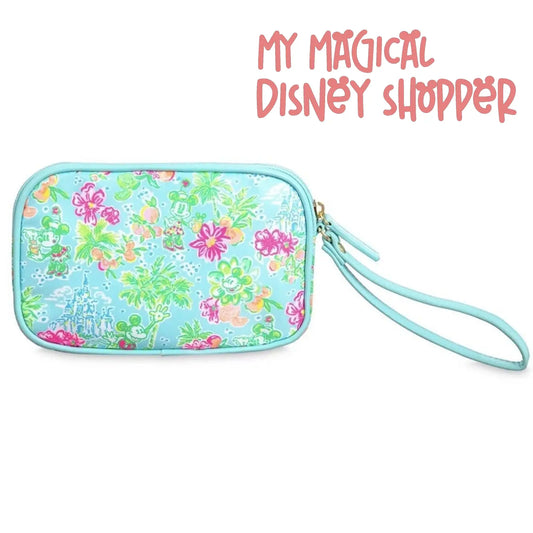 Disney Lilly Pulitzer Wristlet Bag - Lilly Loves Disney