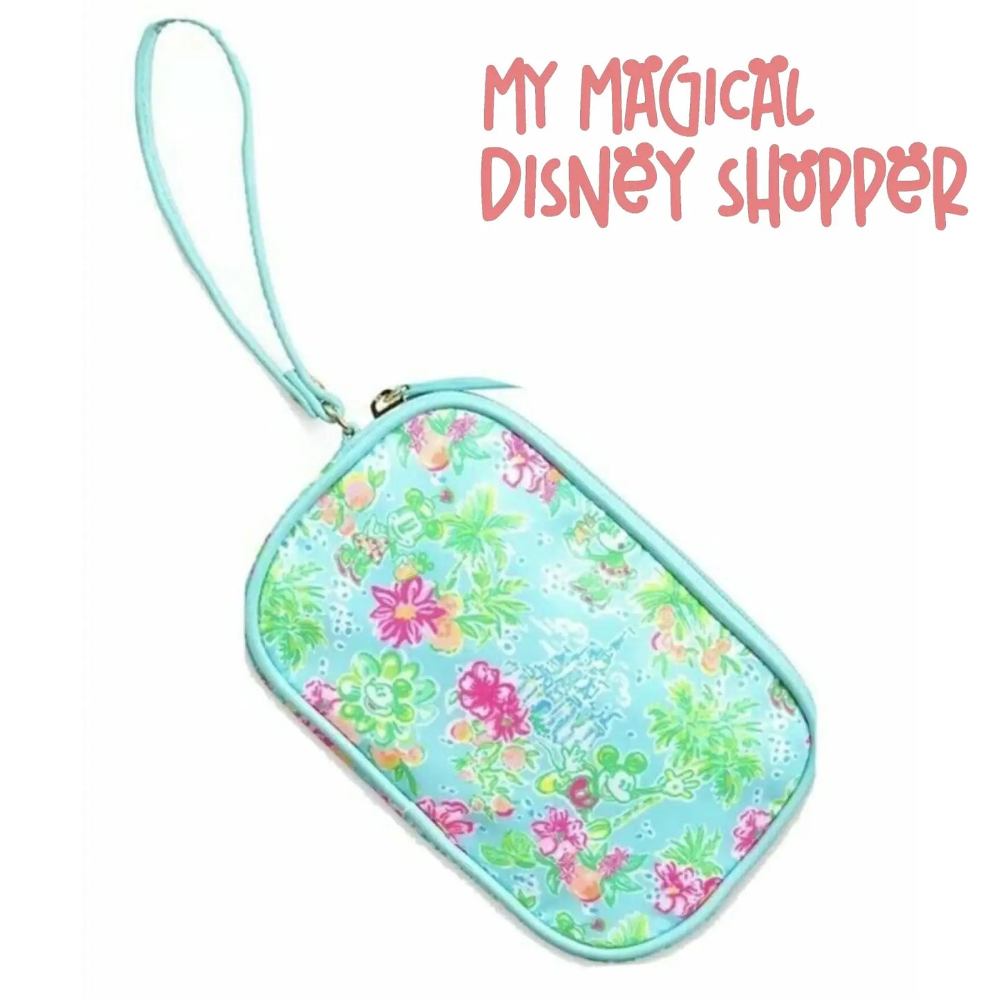 Disney Lilly Pulitzer Wristlet Bag - Lilly Loves Disney