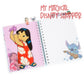 Disney Lilo & Stitch Characters Tab Journal
