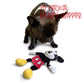Disney Mickey Mouse 2 in 1 Flat Crinkle & Squeaker Pet Dog Toy