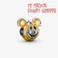 Disney Mickey Mouse Pandora Pumpkin Charm