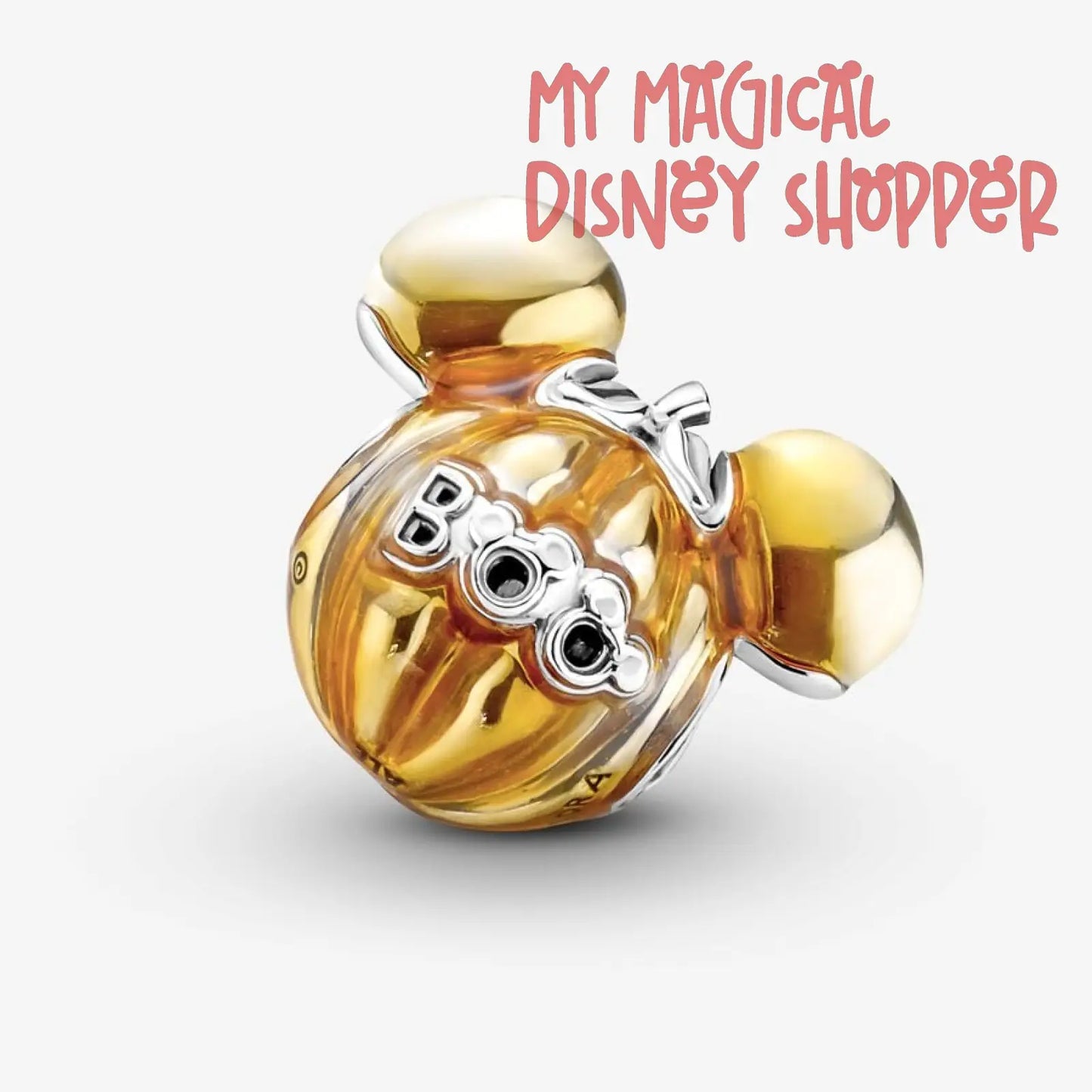 Disney Mickey Mouse Pandora Pumpkin Charm