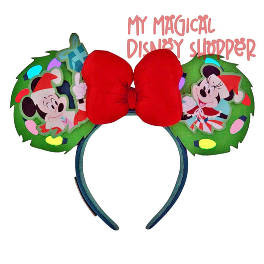 Disney Minnie Ears Headband - Christmas 2023 Mickey And Friends