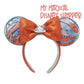 Disney Minnie Ears Headband - Retro Magic Kingdom Tomorrowland