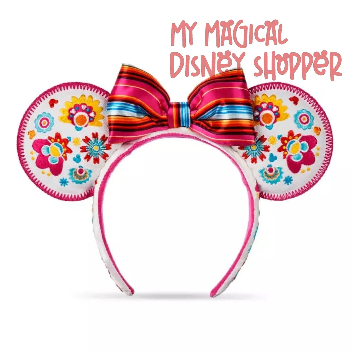 Disney Minnie Ears Headband - World Showcase - Mexico