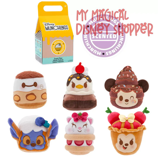 Disney Munchlings Mystery Scented Plush – Baked Treats Remix – Micro 4 3/4'' – D23: The Ultimate Disney Fan Event