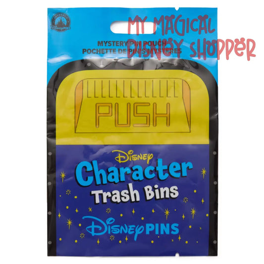Character Trash Bins Disney Mystery Pin Pack