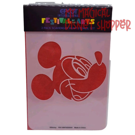 Disney Parks 2025 EPCOT Festival Of The Arts Mickey Stencil Scavenger Prize
