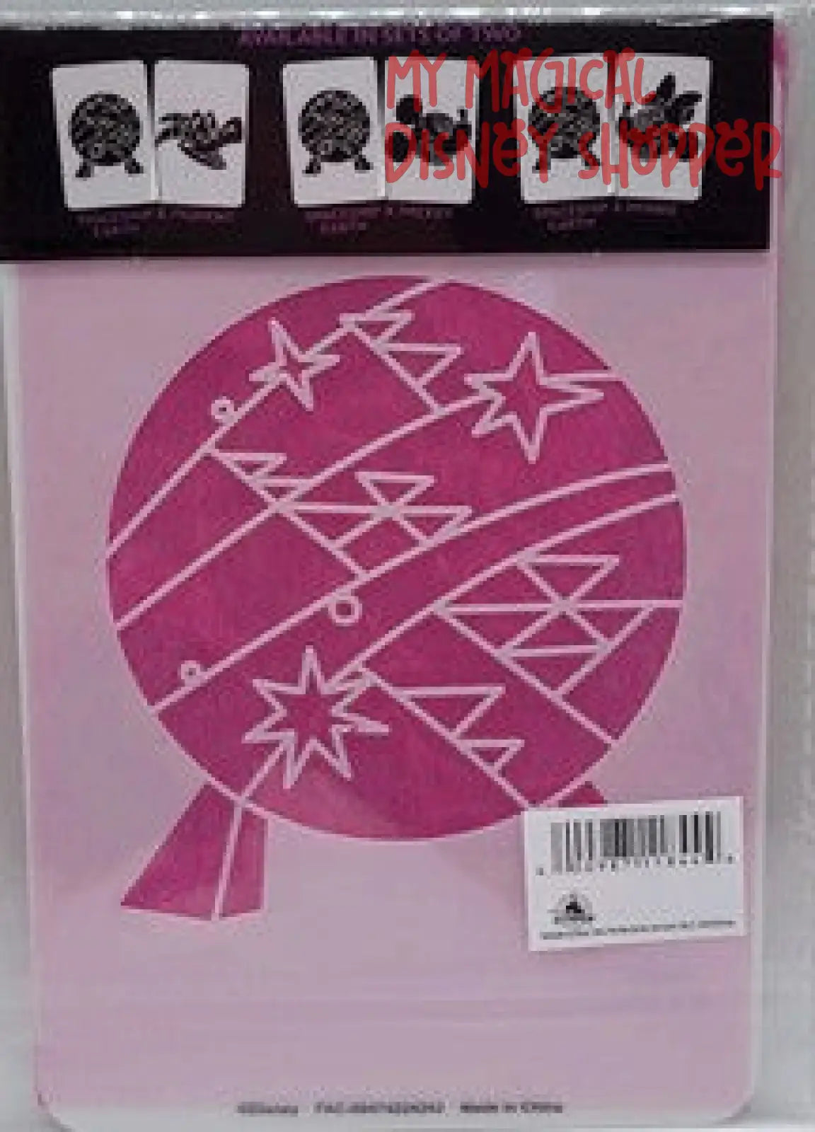 Disney Parks 2025 EPCOT Festival Of The Arts Minnie Stencil Scavenger Prize