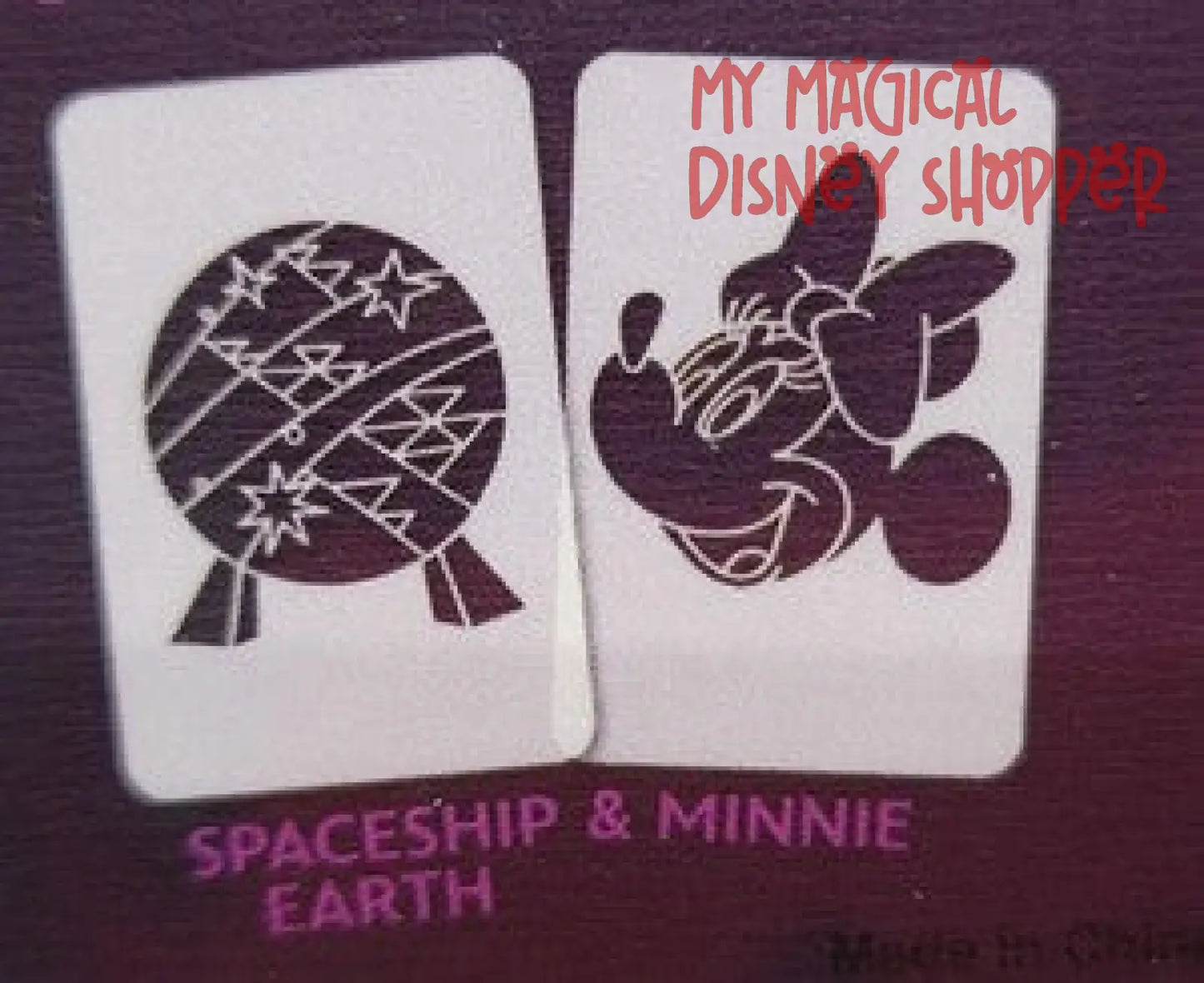 Disney Parks 2025 EPCOT Festival Of The Arts Minnie Stencil Scavenger Prize