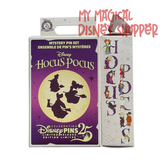 Disney Parks 2025 Hocus Pocus Mystery Pin Set