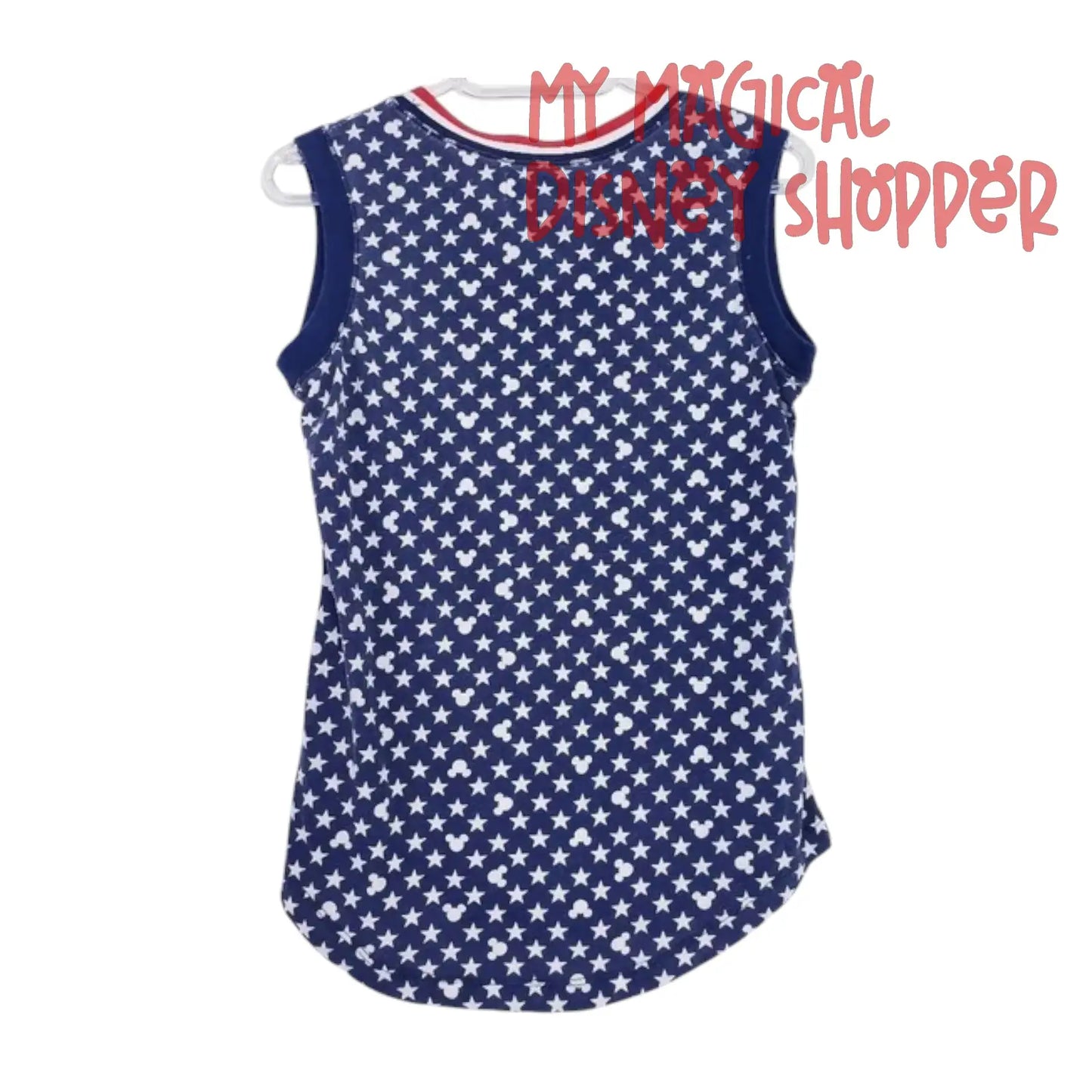 Disney Parks 4th of July Mickey Icon Tank Top