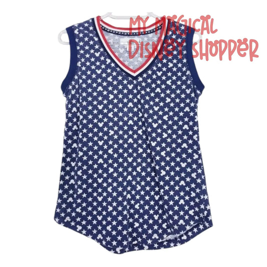 Disney Parks 4th of July Mickey Icon Tank Top