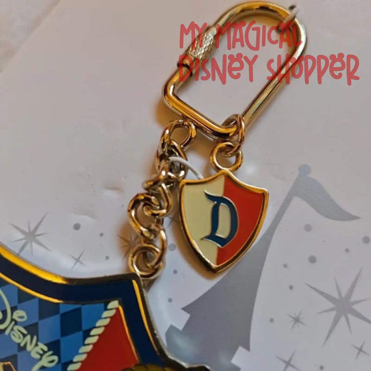 Disney Parks Carousels D Horse Keychain